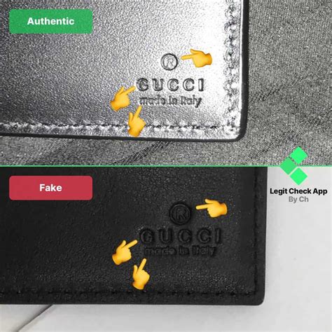 how to spot fake gucci wallets|gucci authentic wallet.